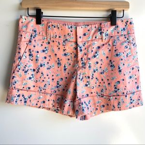 Club Monaco pink chino shorts size 2